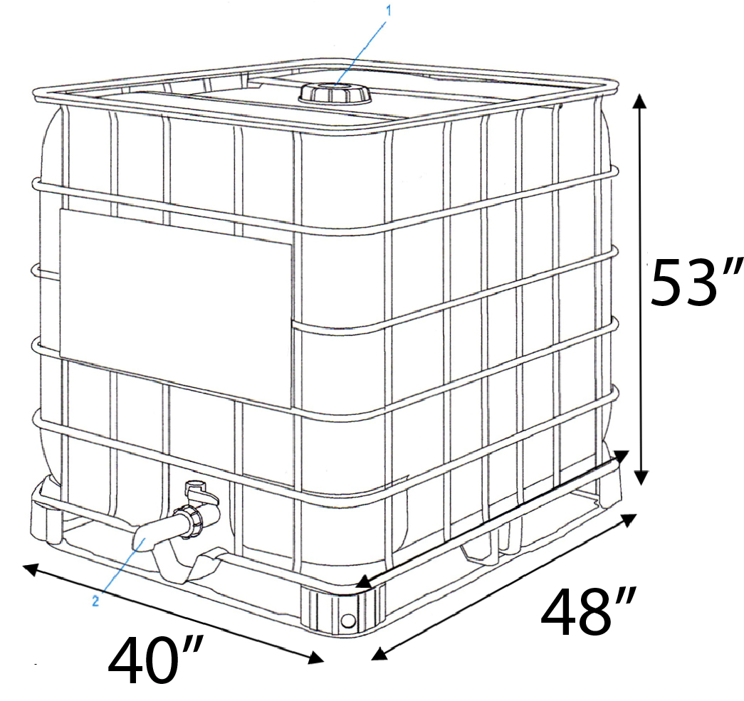 Ibc Tote Dimensions